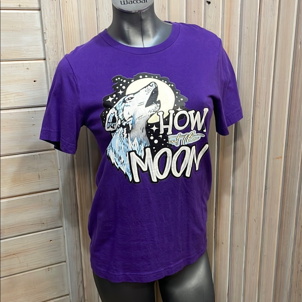 Bella Canvas Purple Graphic Tee